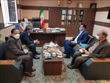 دیدار فرماندار ویژه شهرستان ری با معاون بهداشت دانشگاه علوم پزشکی تهران