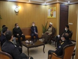 دیدار نوروزی فرمانده انتظامی با فرماندار شهرستان دماوند