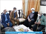 دیدار مسئولین شهرستان فیروزکوه با خانواده شهدا و جانبازان 