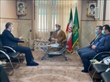 دیدار نوروزی فرماندار دماوند با امام جمعه شهرستان 