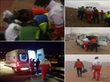 امدادسانی به ۲ حادثه سقوط پاراگلایدر و چتر بازی در شهرستان دماوند