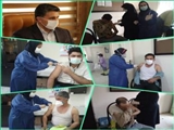 آغاز واکسیناسیون پاکبانان شهرداری باغستان علیه ویروس کرونا