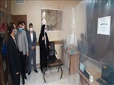 بازدید فرماندار قدس از محل ثبت نام داوطلبان انتخابات شورای اسلامی روستاها