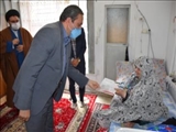 تجلیل فرماندار پاکدشت از مقام شامخ خانواده معزز شهیدان والامقام