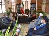 گزارش تصویری/ دیدار مدیر هماهنگی نواحی مرکز رسیدگی به امور مساجد با فرماندار پاکدشت