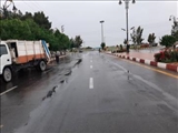  آماده‌باش شهرداری جلیل‌آباد در زمان وقوع طوفان/پاکسازی معابر جهت عبور ایمن شهروندان