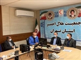 چراغعلی: ظرفیت شهرداری ها و دهیاری های استان تهران جهت تسریع در امور هلال احمر به کار گرفته می شود