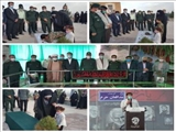 رونمایی از یادبود دو شهید گرانقدر در مزار شهدای گمنام پرند