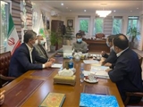 دیدار نماینده مردم شریف دماوند و فیروزکوه در مجلس شورای اسلامی و فرماندار شهرستان دماوند با رئیس سازمان جنگلها، مراتع و آبخیزداری کشور