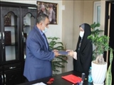  تقدیر شهردار جلیل‌آباد از مسئول روابط‌عمومی شهرداری
