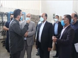 بازدید میدانی فرماندار و اعضای ستاد تسهیل پیشوا از شرکت تعاونی «گلسازان» 