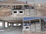 پیشرفت فیزیکی ۵٠ درصدی ساختمان کلانتری شهرک مهر صفادشت