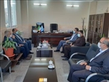  نشست مشترک مدیرکل امور اتباع استانداری با فرماندار و دادستان پیشوا