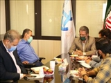 سومین جلسه هماهنگی برگزاری دومین جشنواره فیلم کوتاه آسمان در شهرداری باقرشهر
