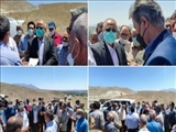 بررسی و تعیین تکلیف زمین‌های بالادست بیمارستان سوم شعبان دماوند