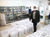 بازدید رئیس حوزه انتخابیه شمیرانات از روند توزیع صندقهای شعب 
