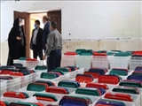 مراحل آماده سازی صندوق های اخذ رای انتخابات 