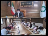 تشکیل جلسه با موضوع انتخابات در شهرداری باغستان