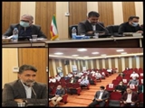 تشکیل جلسه مشترک شهردار و رئیس شورای اسلامی شهر با معاونین،مدیران ارشد و مسئولین واحدهای شهرداری در سالن فرهنگسرای آفتاب