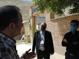 بازدید از گلزار شهدای روستایی شهرستان فیروزکوه