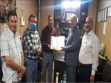 تجلیل از صنعتگران و تولیدکنندگان مجتمع صنفی خدماتی اسلامشهر