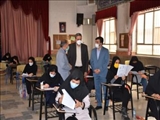 گزارش تصویری بازدید فرماندار از روند برگزاری کنکور سراسری در شهرستان پاکدشت