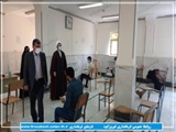 بازدید مسئولان فیروزکوه از حوزه‌ برگزاری کنکور سراسری