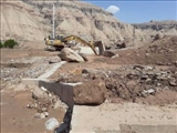 رفع انسداد و بازگشایی تاسیسات کانال سیمین دشت