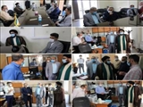 بازدید بخشدار ، امام جمعه و شهردار رودهن از تامین اجتماعی رودهن
