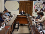گزارش تصویری جلسه هفتگی کمیته بهداشت محیط ستاد مبارزه با بیماری کرونا در شهرستان پاکدشت