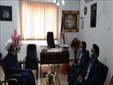 دیدار فرماندار رباط کریم با امام جمعه شهر پرند