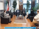 دیدار مسئولین شهرستان فیروزکوه با مدیرعامل بانک دی