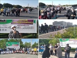 برگزاری همایش ۶کیلومتری پیاده روی خانوادگی در شهر صفادشت 
