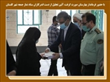 تجلیل فرماندار و مسئولین شهرستان از دست اندر کاران ستاد اقامه نماز جمعه شهر  گلستان