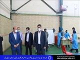 بازدید فرماندار از روند تزریق واکسن به فرهنگیان شهرستان شهریار