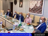 برگزاری جلسه مشترک فرماندار شهریار و انجمن کشاورزان شهرستان شهریار 