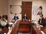 گزارش تصویری جلسه هماهنگی اجرای دستورالعمل های ستاد ملی کرونا ویژه ایام محرم در شهرستان پاکدشت
