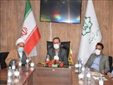 معارفه سرپرست شهرداری شریف آباد در شهرستان پاکدشت