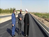 بازدید فرماندار از پروژه های عمرانی و جاده سفیدار- شترخوار در شهرستان رباط کریم
