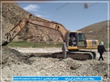بازدید معاون عمران فرماندار فیروزکوه از روند طرح ایمن سازی رودخانه نمرود