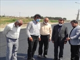 بازدید فرماندار رباط کریم از آسفالت ریزی جاده شترخوار/ هفته دولت، بهره برداری از لاین برگشت جاده سفیدار