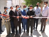 بهره‌برداری از پروژه بهسازی معابر روستای آرو