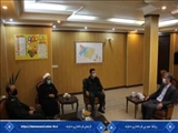 دیدار فرمانده سپاه ناحیه مقاومت بسیج دماوند با فرماندار شهرستان دماوند