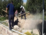 انسداد دو حلقه چاه غیر مجاز توسط امور آب فیروزکوه/ شناسایی 25 حلقه چاه غیرمجاز