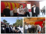 بازدید سرپرست  شهرداری شهر پاکدشت  از ایستگاه های آتش نشانی مستقر در شهر پاکدشت 