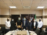 دیدار معاون استاندار تهران و فرماندار ویژه شهرستان ری با ورزشکار ارزنده ری و دارنده مدال برنز ۱۲۰ کیلوگرم کشتی فرنگی مسابقات قهرمانی نوجوانان جهان