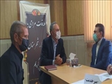 بر پایی میز خدمت و دیدار فرماندار رباط کریم با ولی نعمتان