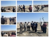 بازدید سرپرست شهرداری پاکدشت از سکوی زباله 