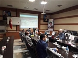 جلسه هماهنگی جهت احداث مخزن آب شرب روستای مرتضی گرد بخش آفتاب