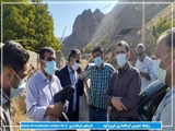 بازدید فرماندار فیروزکوه از پروژه های آبرسانی روستایی